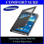 Samsung Galaxy Note III S View OEM Cover Casing with Free Screen Protector